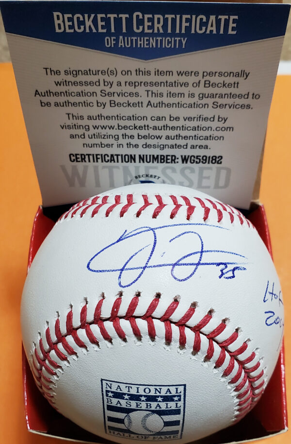 Frank Thomas OMLB Selig Autographed Baseball with Beckett COA