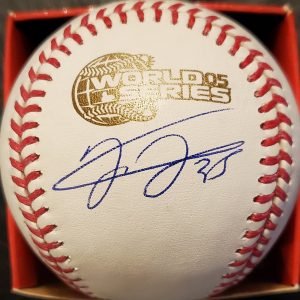 Frank Thomas Autographed 2005 World Series Official Major League Baseball 1