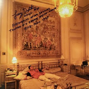 Lenny Dykstra Autographed 16x20 Photo Inscription Recovering French Whore House BLUE