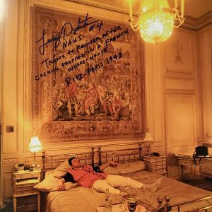 Lenny Dykstra Autographed 16x20 Photo Inscription Trying to Recover French Whore House BLUE