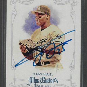 Frank Thomas 2013 Allen and Ginter #251 Autographed Card