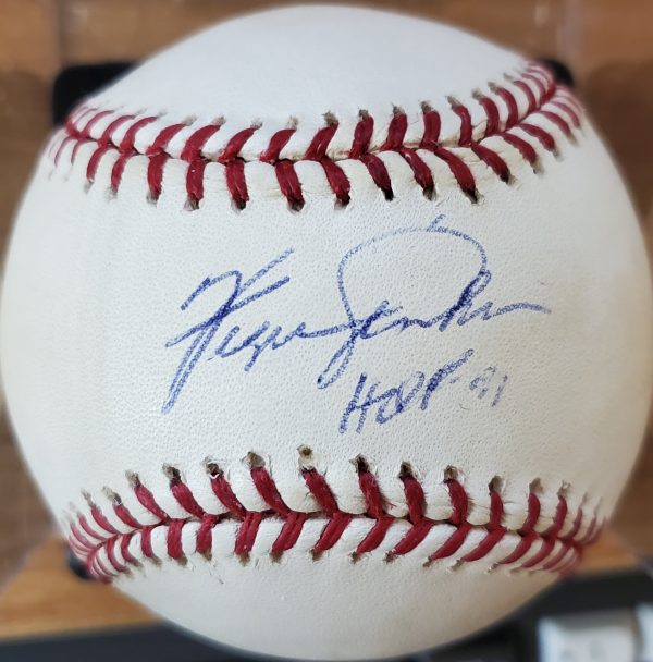Fergie Jenkins Autographed Baseball OMLB v1