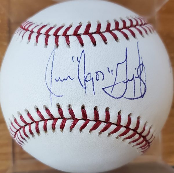 Juan Gonzalez Autographed Baseball OMLB