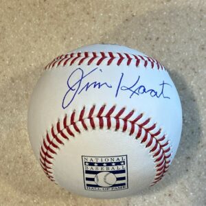 Jim Kaat Autographed HOF Baseball Sweetspot