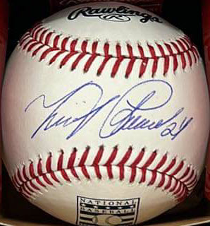Miguel Cabrera Autographed HOF Baseball Sweet JSA COA