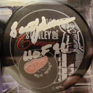 NHL HOFer Scotty Bowman Autographed 1997 Stanley Cup Champ Puck