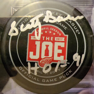 NHL HOFer Scotty Bowman Autographed Farewell to the Joe Puck