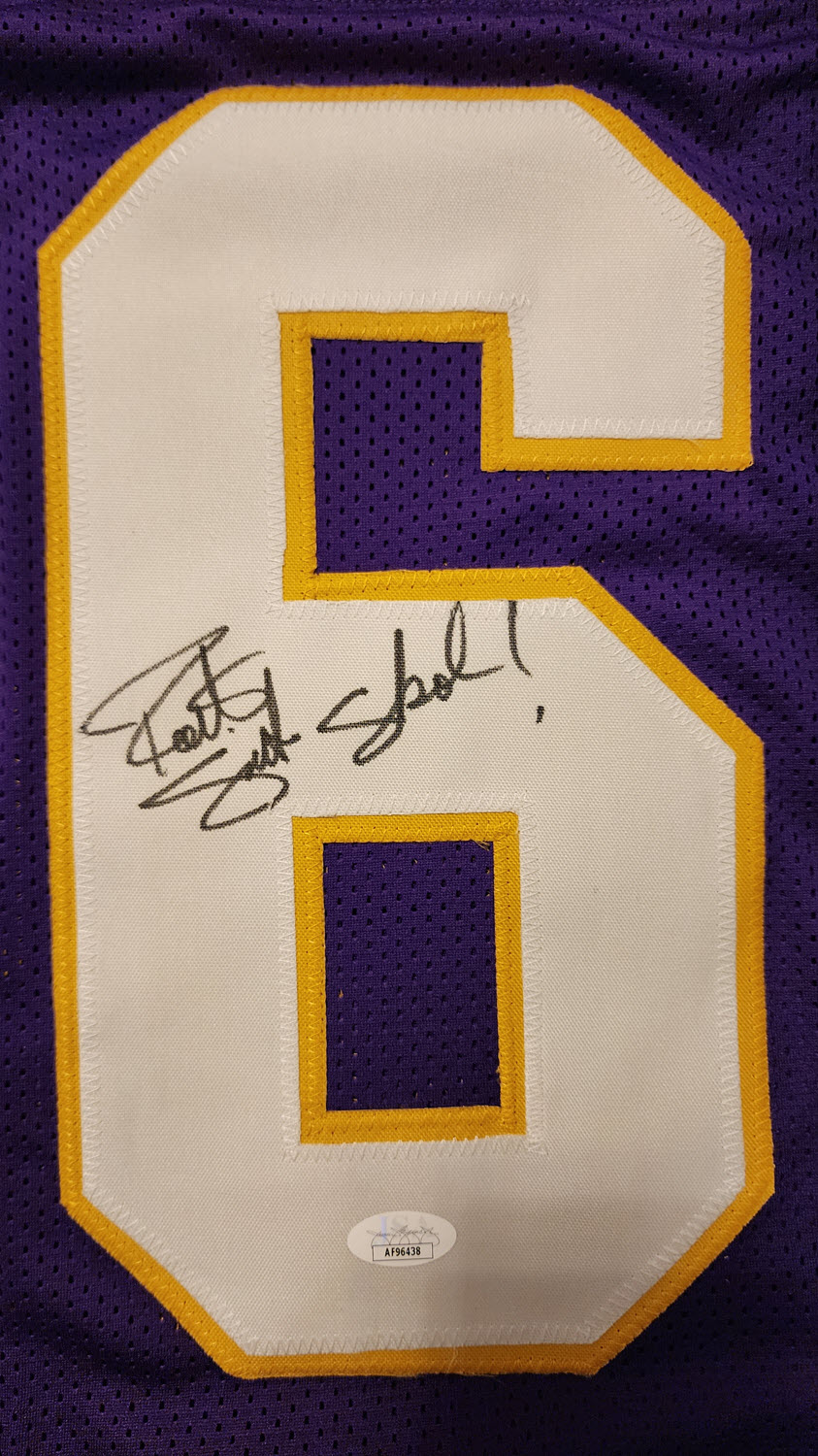 Minnesota Vikings Robert Smith Jr Autographed Signed Jersey Jsa Coa