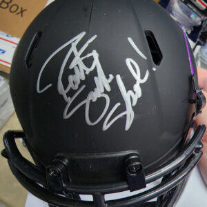 Robert Smith Autographed Vikings SKOL Chrome Mini Helmet 1