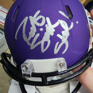 Robert Smith Autographed Vikings SKOL Mini Helmet 1