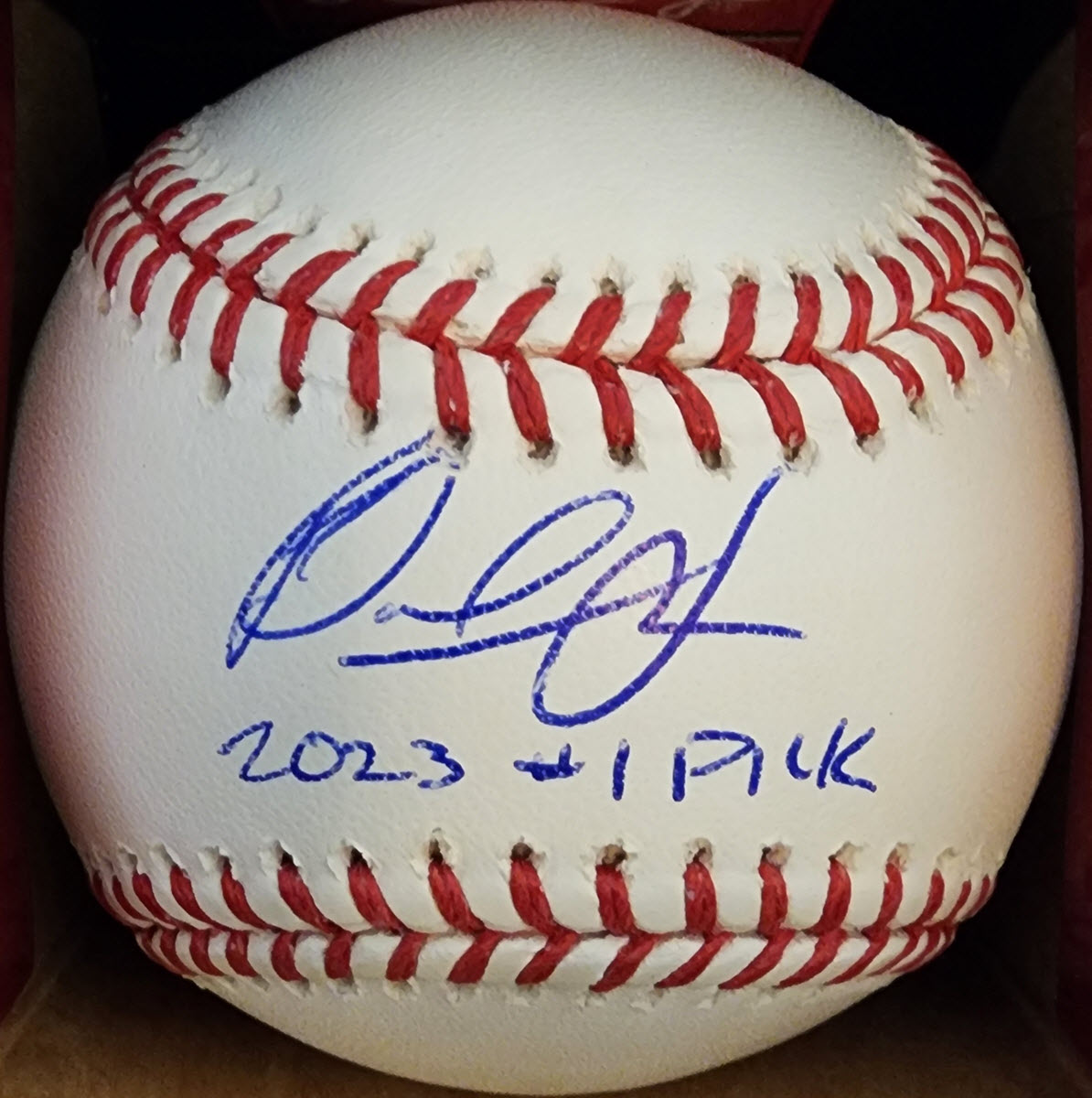 Paul Skenes Autographed Baseball Inscribed 2023 #1 Pick v1